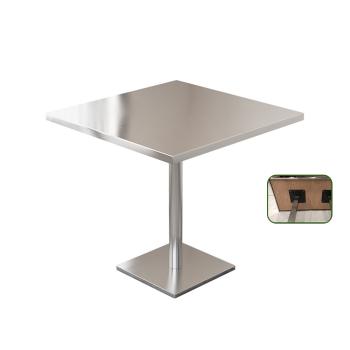 Großhandel B2B Shop Edelstahl Rundtisch Restaurant Tisch Kantine